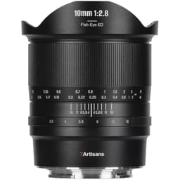 7Artisans 10mm F2.8 Mark II Sony (E mount) MF Ultra Wide Angle Fisheye Full Frame Lens Siyah