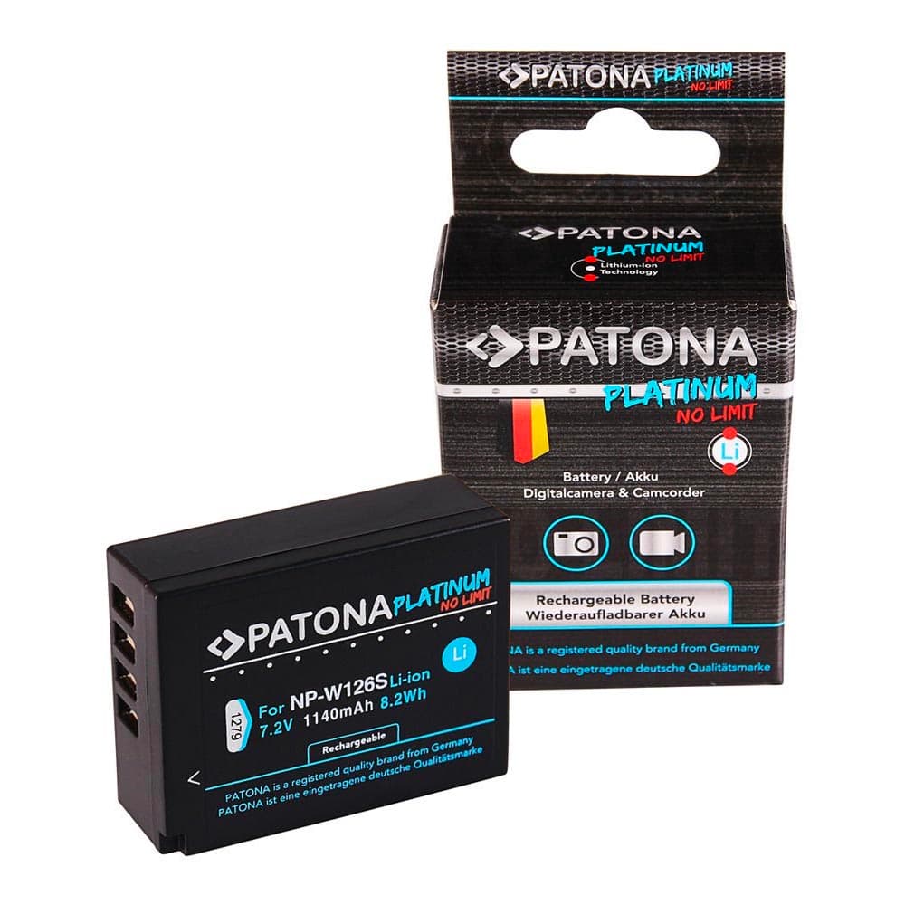 Patona 1279 Platinium NP-W126 Fujifilm Batarya