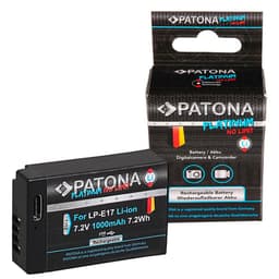 Patona 1352 Platinum LP-E17 USB-C Canon Batarya