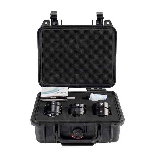 Laowa 7.5mm, 10mm, 17mm Cine Prime 3-Lens Wide Bundle (MFT)