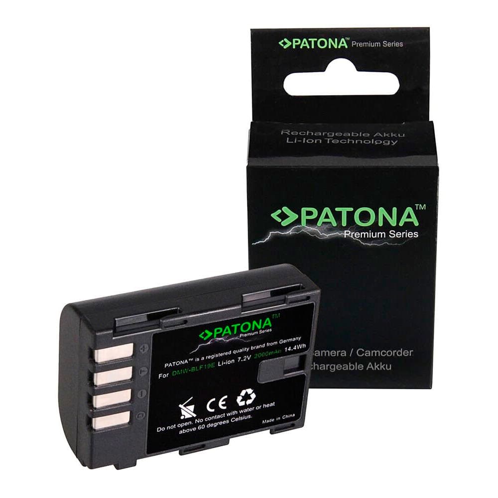 Patona 1225 Premium DMW-BLF19 Panasonic Batarya