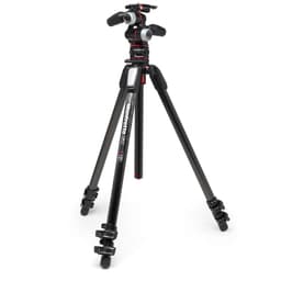 Manfrotto MK055CXPRO33WQR 055 Carbon 3-Section Tripod with 3-Way Head + MOVE