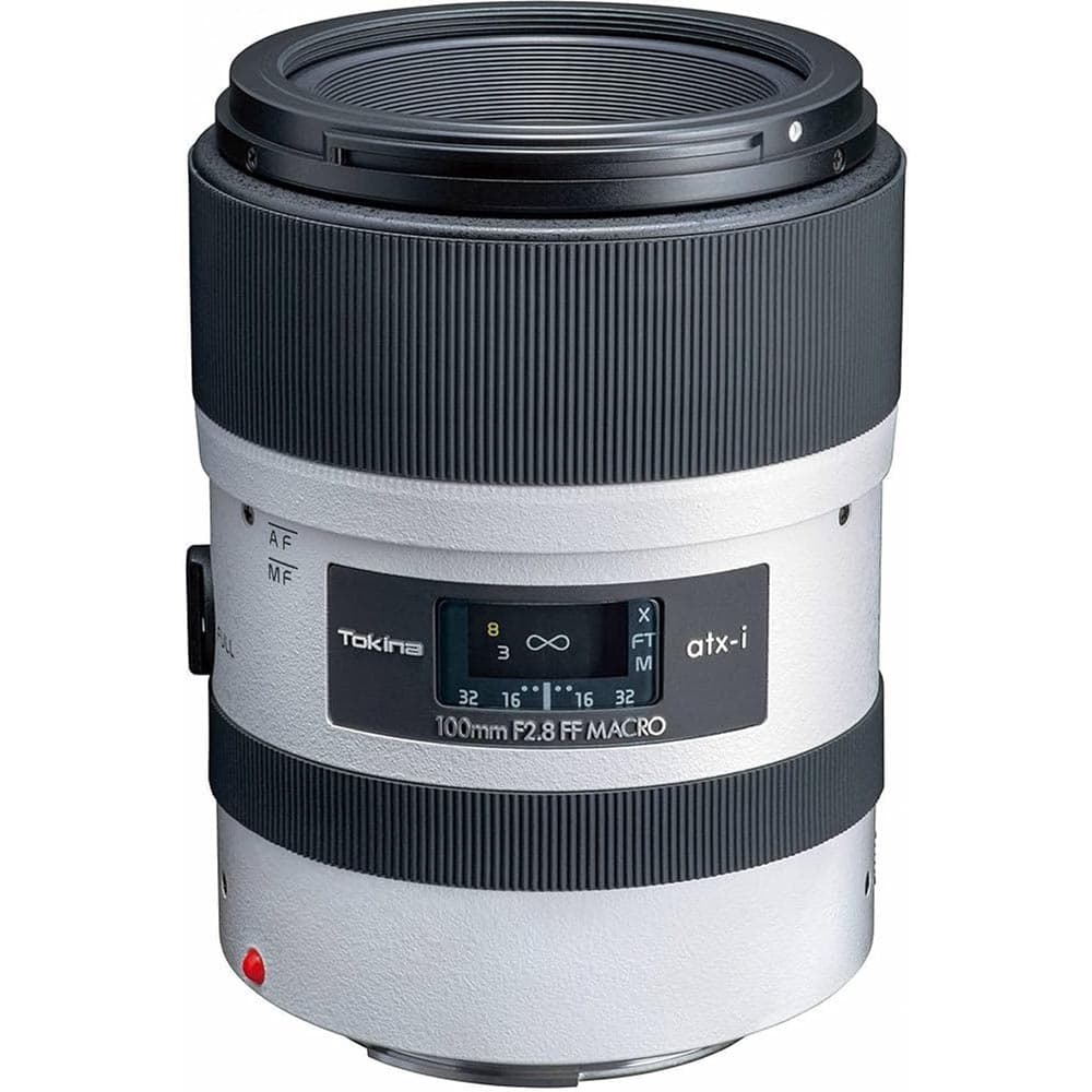 Tokina 100mm F2.8 atx-i 1:1 FF Macro (Nikon F, White)