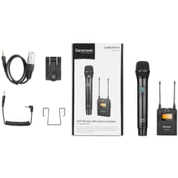 Saramonic UwMic9 Kit4 RX9+HU9 Kablosuz El Mikrofonu