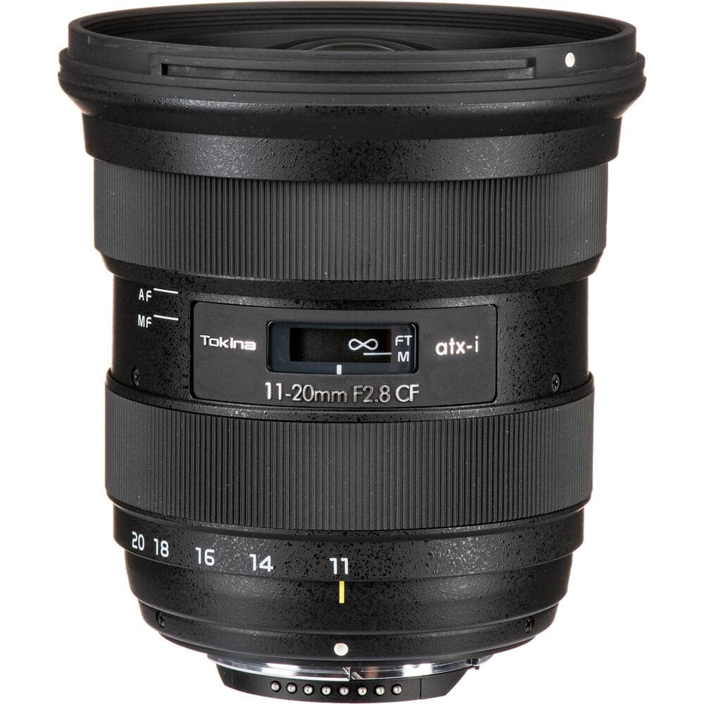 Tokina 11-20mm F/2.8 atx-i CF Plus Lens (Nikon F)