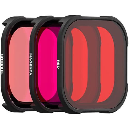 PolarPro DiveMaster 3-Pack Filter Kit for GoPro HERO9/10/11 Black Protective Housing