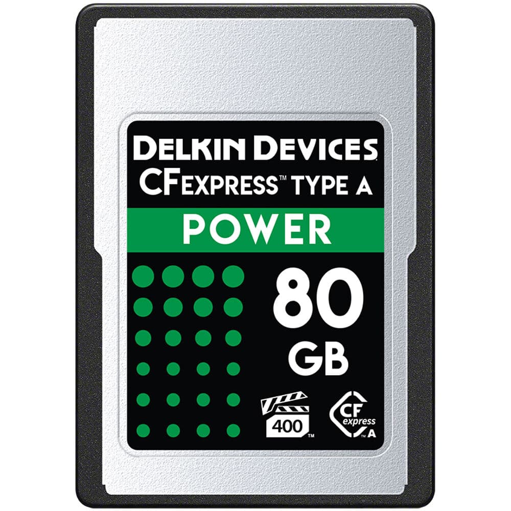 Delkin Devices 80GB POWER CFexpress™ Type A Memory Cards