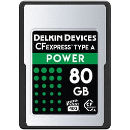 Delkin Devices 80GB POWER CFexpress™ Type A Memory Cards