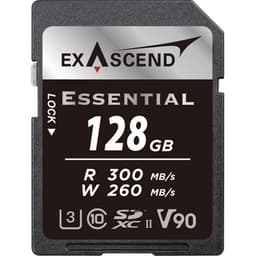 Exascend 128GB Essential 300MB/s V90 SDXC Hafıza Kartı