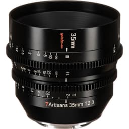 7Artisans 35mm T2.0 Sony (E Mount) Full Frame Cine Lens Siyah