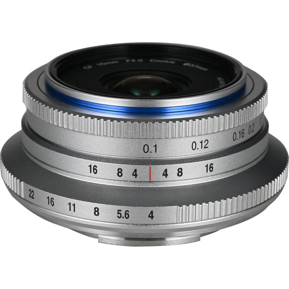 Laowa 10mm f/4 Cookie Lens for FUJIFILM X (Silver)