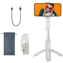 Hohem iSteady Q Akıllı Telefon Gimbal, Çıkarılabilir Uzaktan Kumandalı (Beyaz)