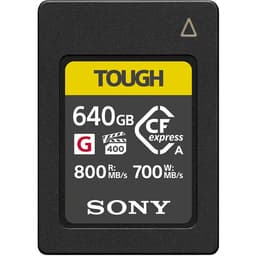 Sony 640GB CFexpress Type A Tough Hafıza Kartı (CEA-G640T)