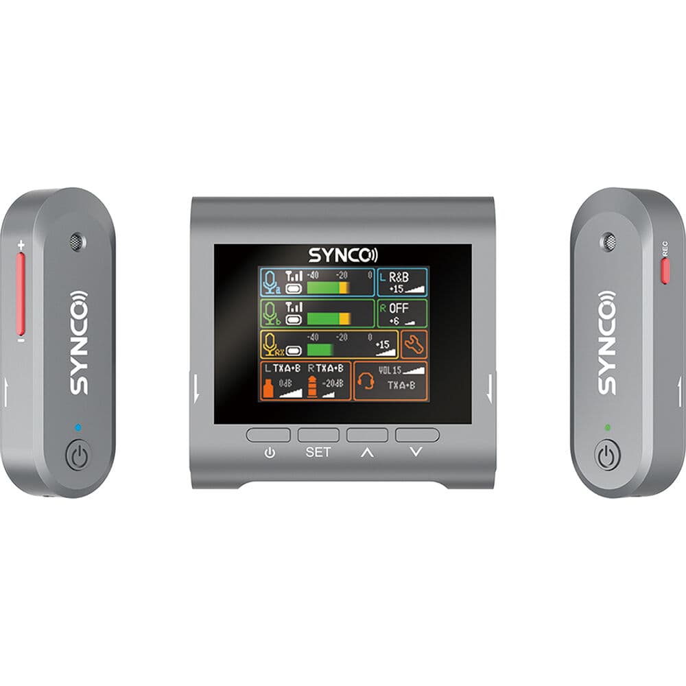 Synco G3 İki Kişilik Kablosuz Yaka Mikrofonu