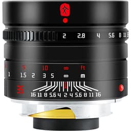 7Artisans 35mm f/2 Mark II Lens for Leica M (Black)
