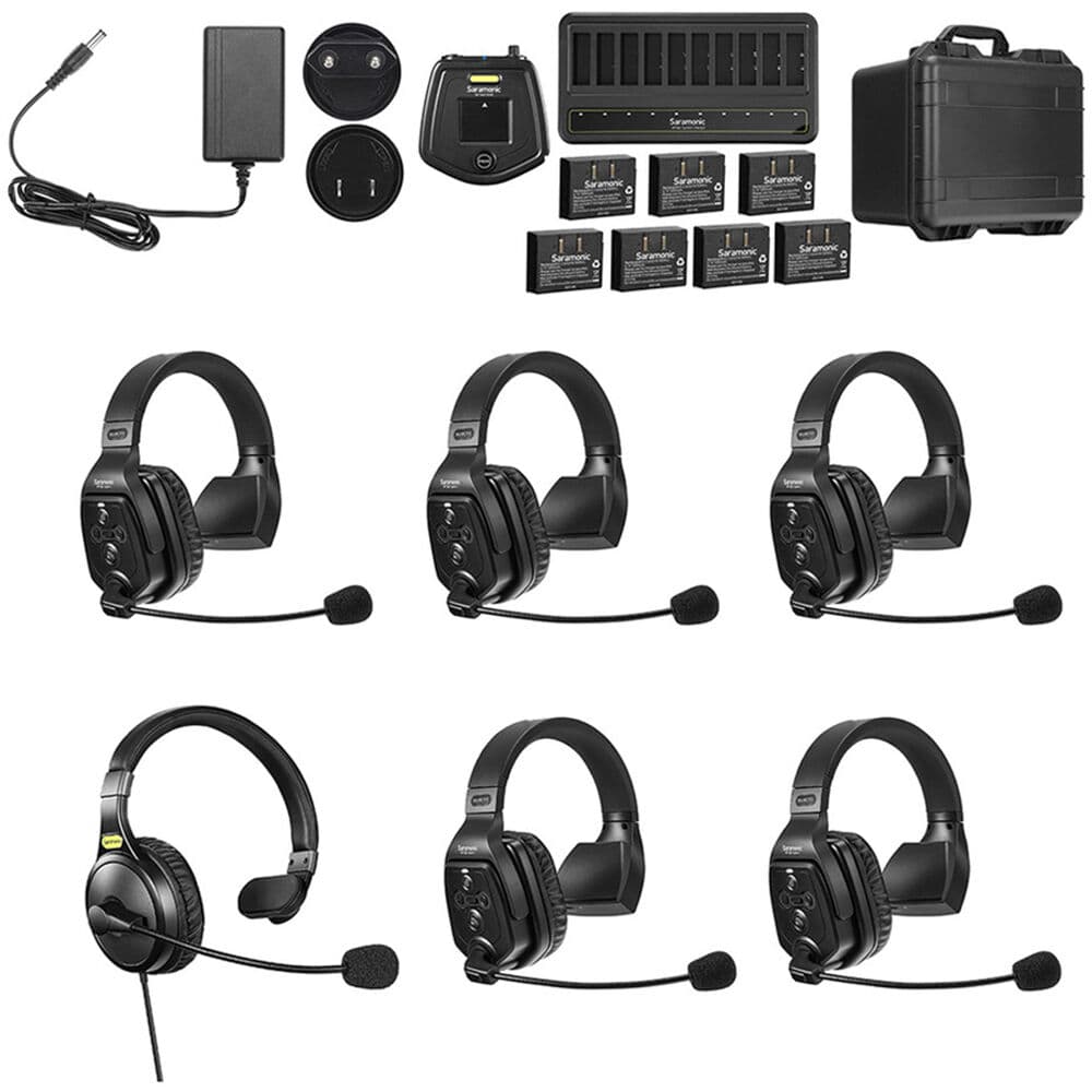 SARAMONIC WITALK WT6S Kablosuz İnterkom 6 Kişilik