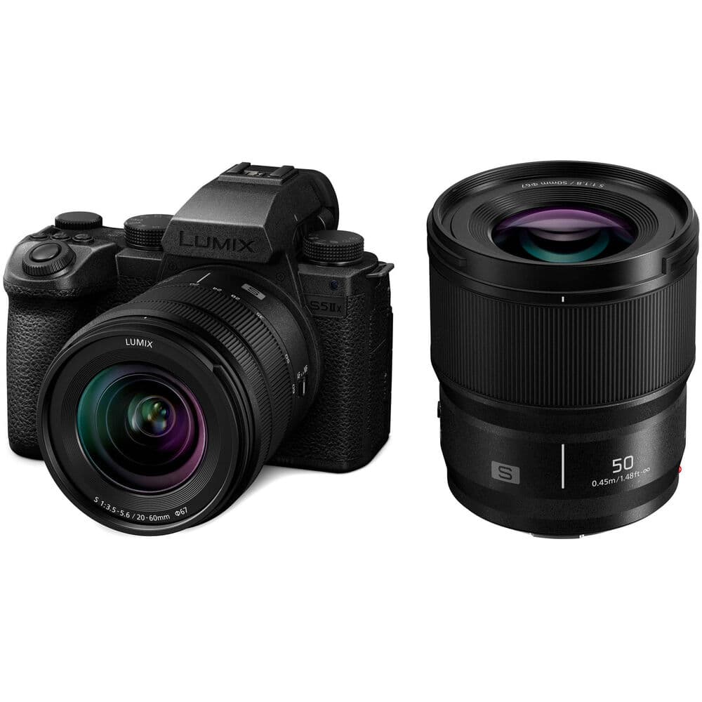 Panasonic Lumix DC-S5 IIX 20-60mm ve 50mm Lens Kit 