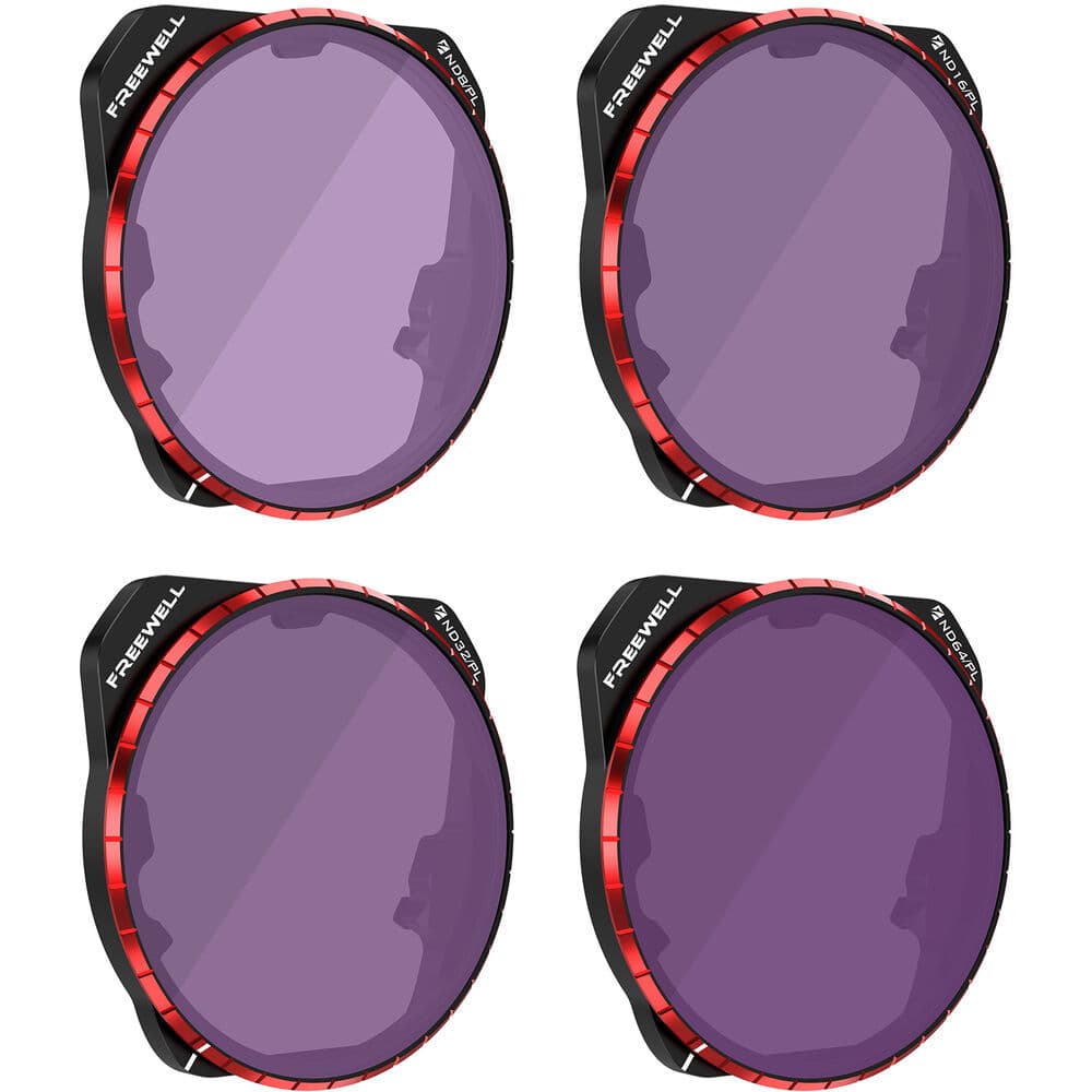 Freewell DJI Mavic 3 Pro/Pro Cine Bright Day ND/PL Filters (4-Pack)