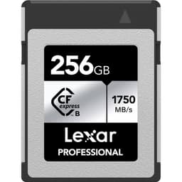 Lexar 256GB Professional CFexpress Type B Card SILVER Series