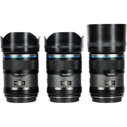 Sirui Sniper f/1.2 Autofocus 3-Lens Kit (FUJIFILM X, Black)