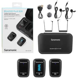 Saramonic Blink500 ProX B2R Kayıtçılı Kablosuz İkili Yaka Mikrofonu
