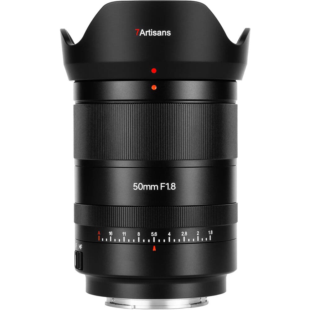 7Artisans AF 50mm F1.8 Sony (E Mount) Full Frame Lens Siyah
