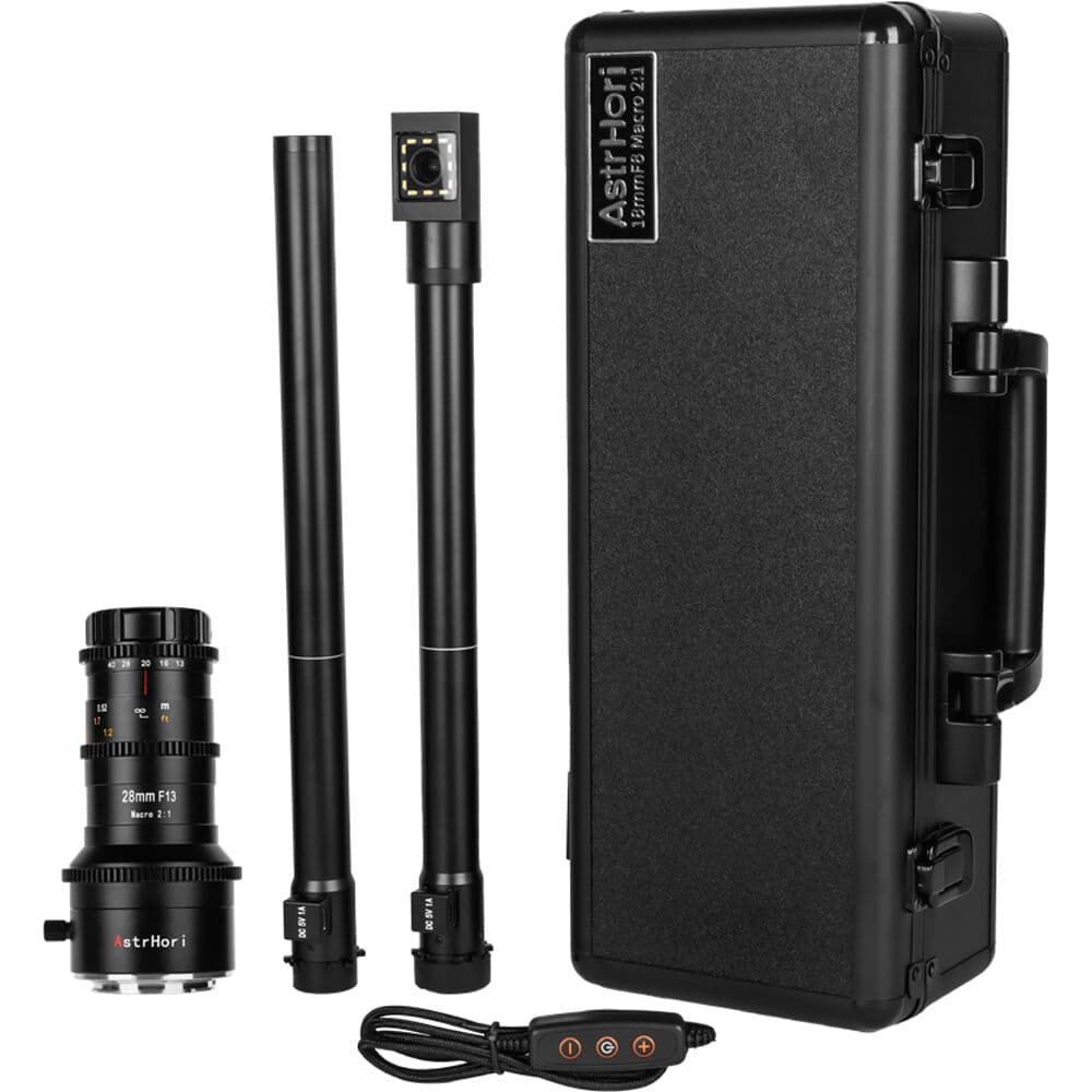 AstrHori 28mm f/13 360° Rotating Macro Probe Lens (Canon EF, Double Tube)