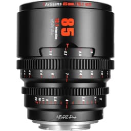 7Artisans 85mm T2.1 Fuji (FX Mount) S35 Cine Lens Siyah