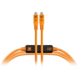 Tether Tools CUC15G2-ORG Optima 10G USB-C Cable 4.6m