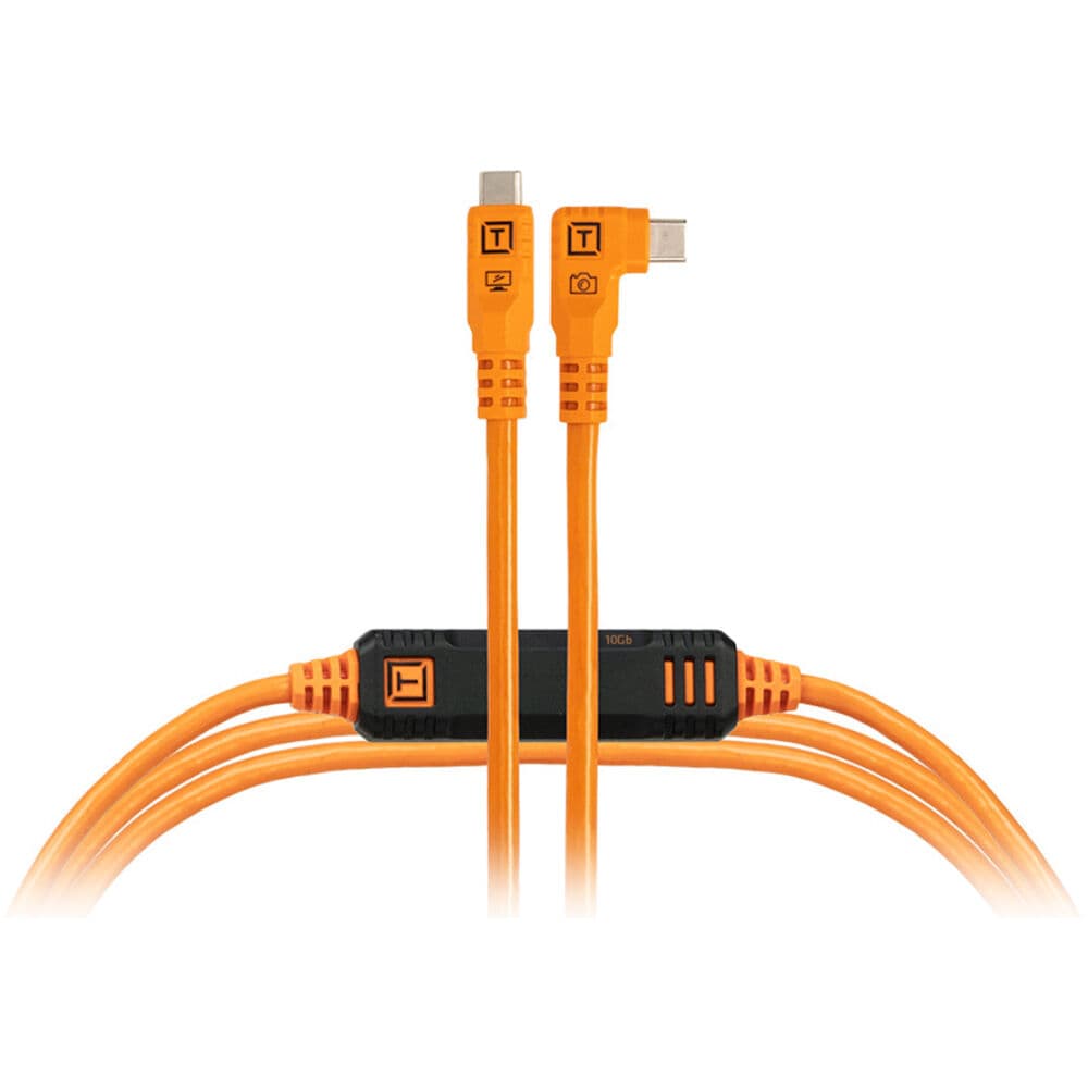 Tether Tools CUC15RTG2-ORG Optima 10G USB-C Cable 4.6m