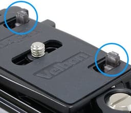 Velbon QRA-635L II Quick Release Adapter and Plate