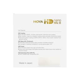 Hoya UV Filter HD Nano MK II 72mm