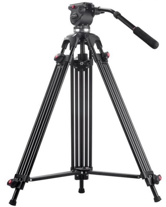 Jieyang JY0606B Video Tripod 185cm 0606 Kafa ile