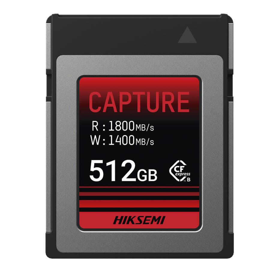 HIKSEMI 512 GB CAPTURE CFEXPRESS TYPE B CARD 1800 MB/sn