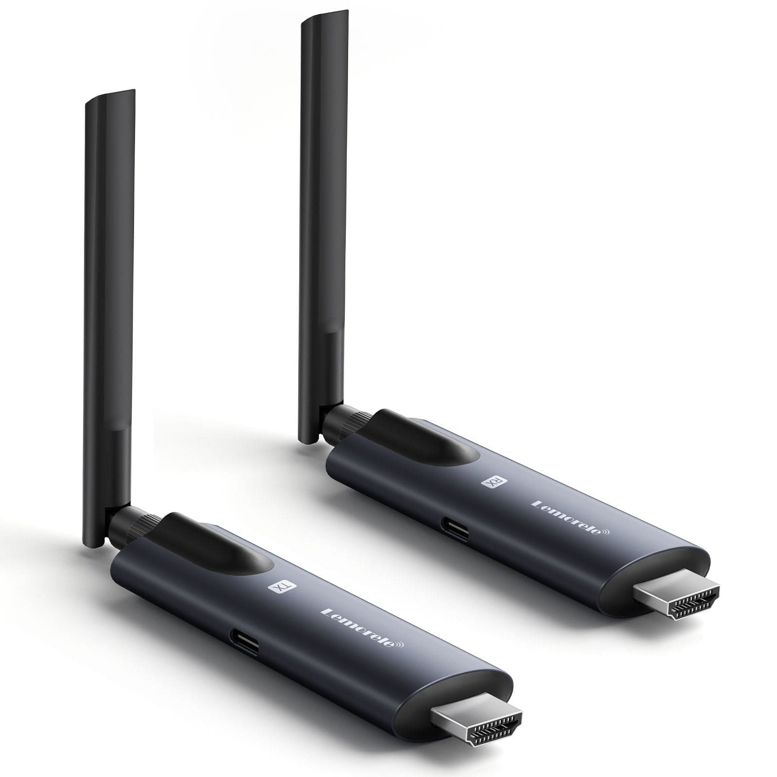 Lemorele R1000 1TX &amp; 1RX Wireless Görüntü Aktarıcı