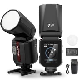Neewer Z3-N Nikon Uyumlu 100W Yuvarlak Kafa Akülü Tepe Flaşı