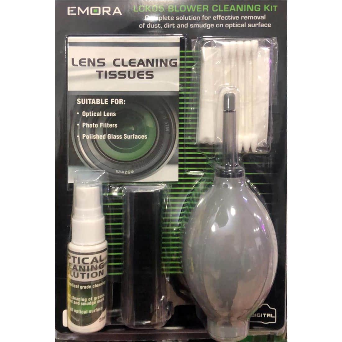 Emora LCK-05 Premium Lens Temizleme Kiti (Gri)