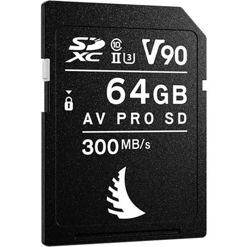 Angelbird 64GB AV Pro MK2 V90 UHS-II SDXC Memory Card 300mb/s