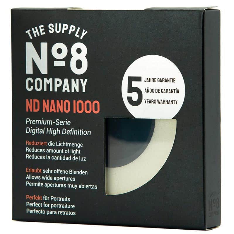 No8 43mm Nano ND1000 Filtre