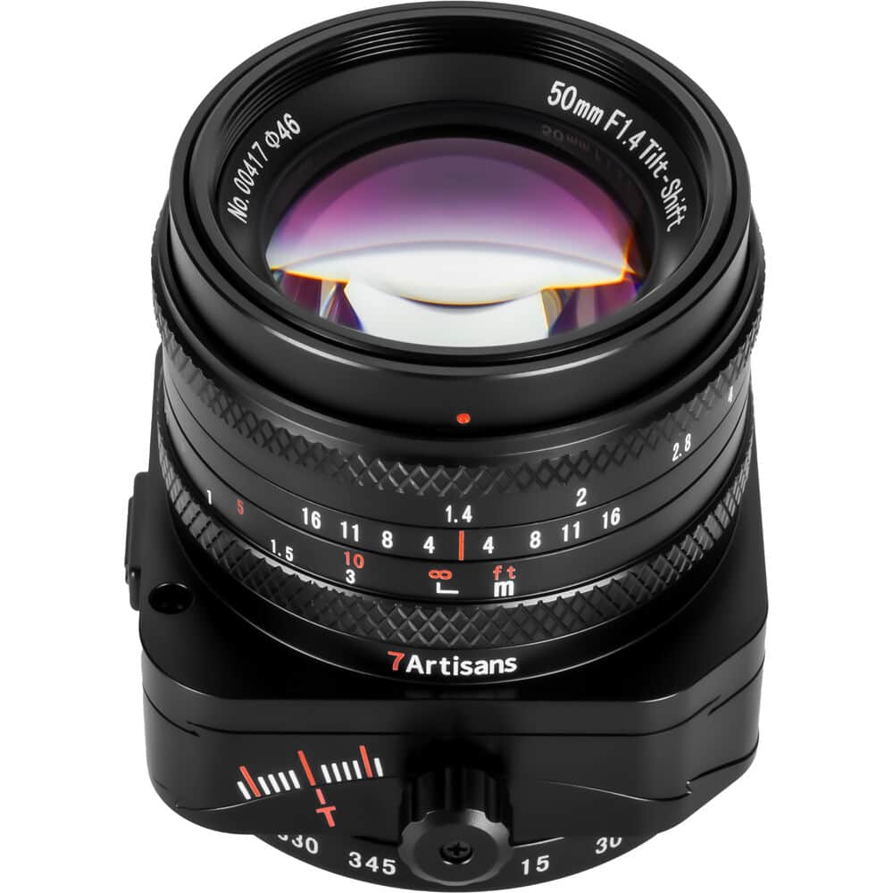 7Artisans 50mm f/1.4 Tilt-Shift Lens (Fuji X)