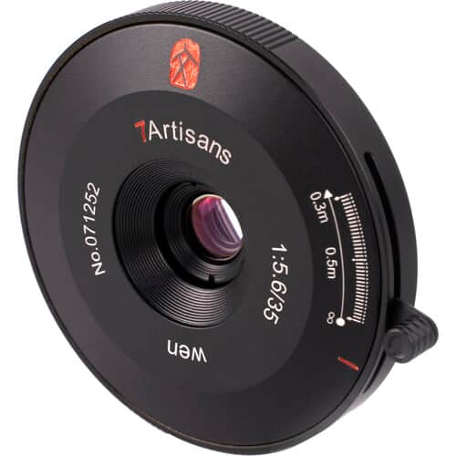 7Artisans 35mm f/5.6 Lens for Leica M (Black)