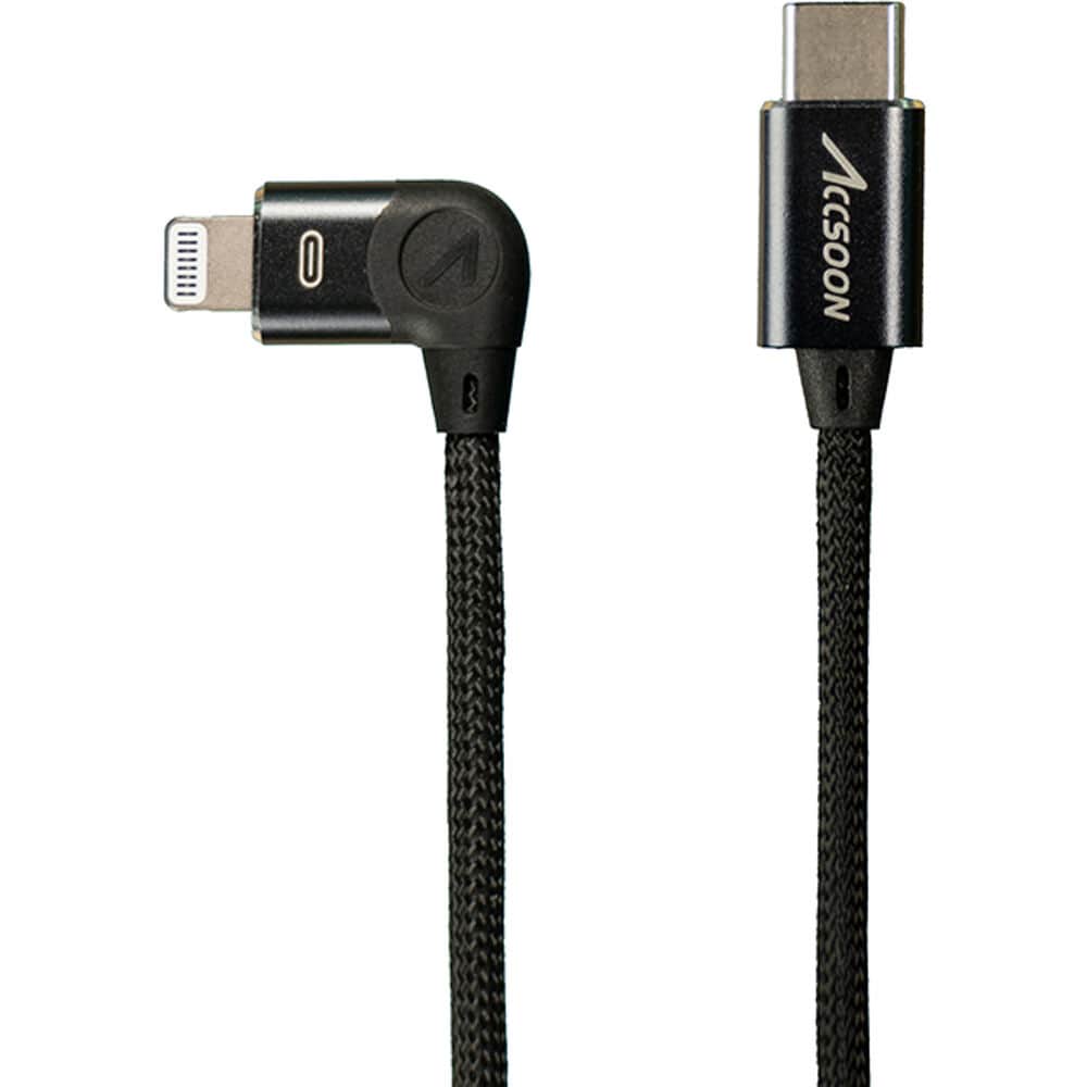 Accsoon SeeMo için USB-C to Lightning Kablo (30cm)