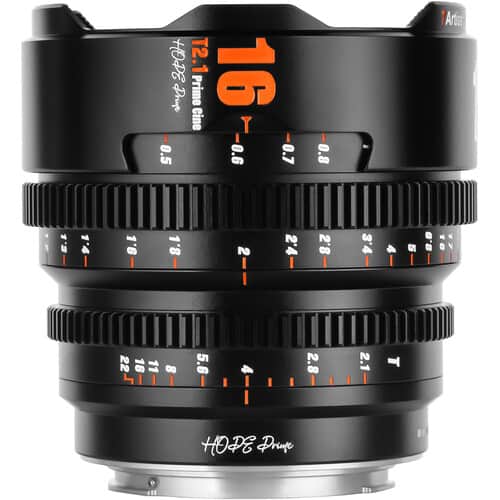 7Artisans 16mm T2.1 Sony (E Mount) S35 Cine Lens Siyah