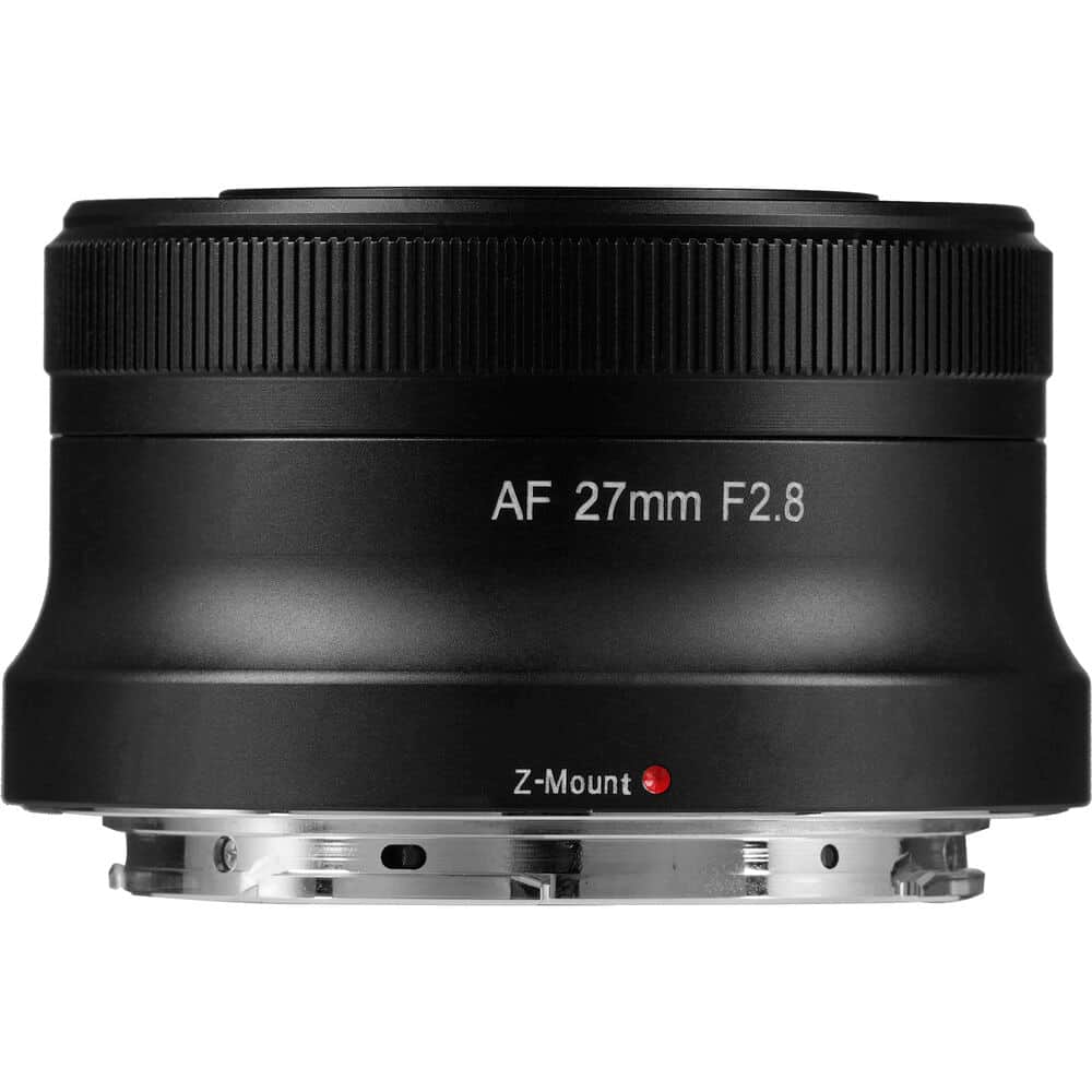 7Artisans AF 27mm F2.8 Nikon (Z Mount) APS-C Lens Siyah