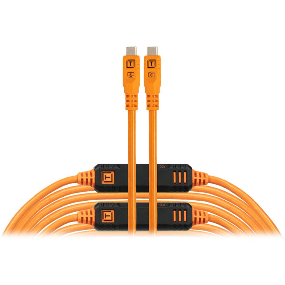 Tether Tools CUC31G2-ORG Optima 10G USB-C Cable 9.4m