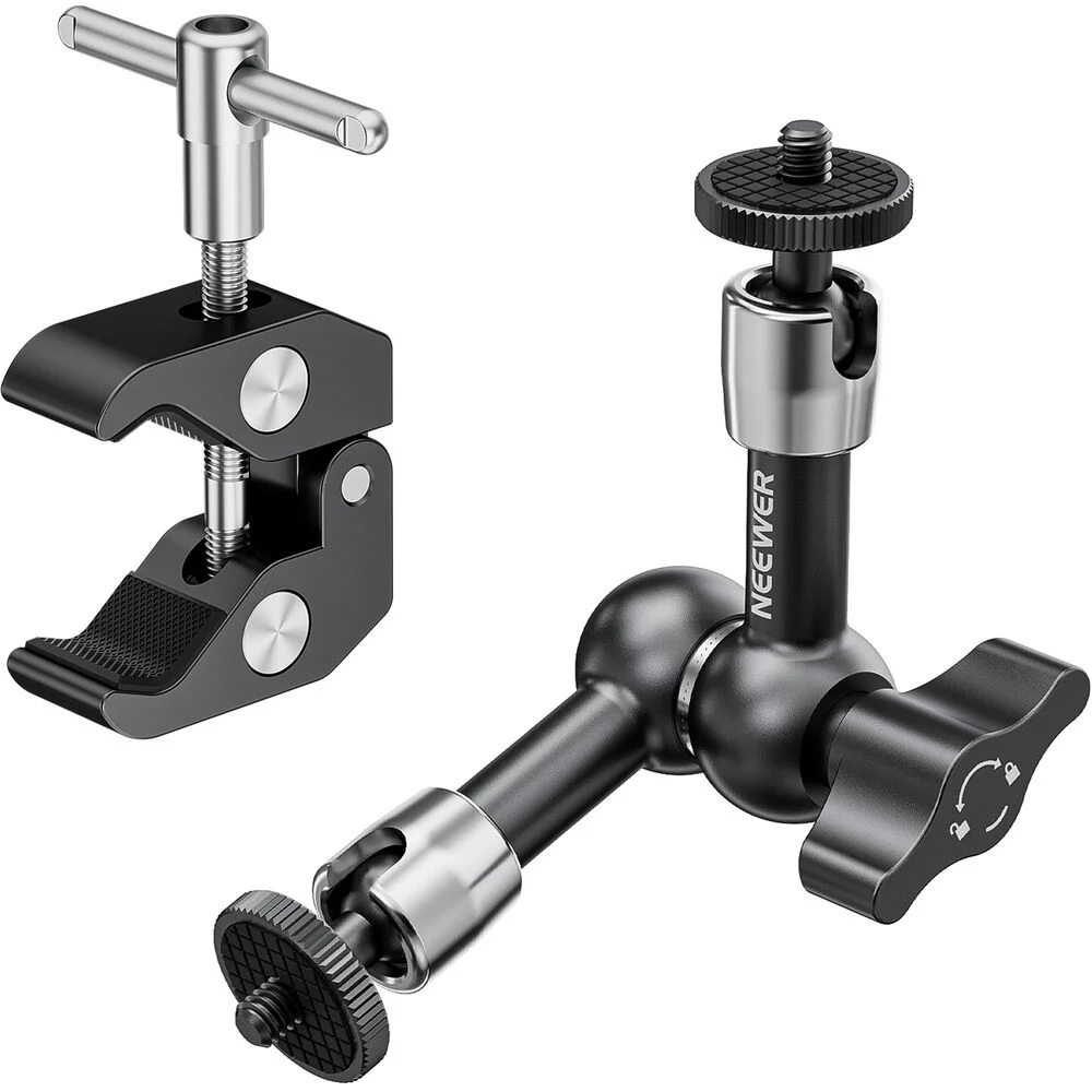 Neewer ST-15C 15cm Magic Arm &amp; Clamp