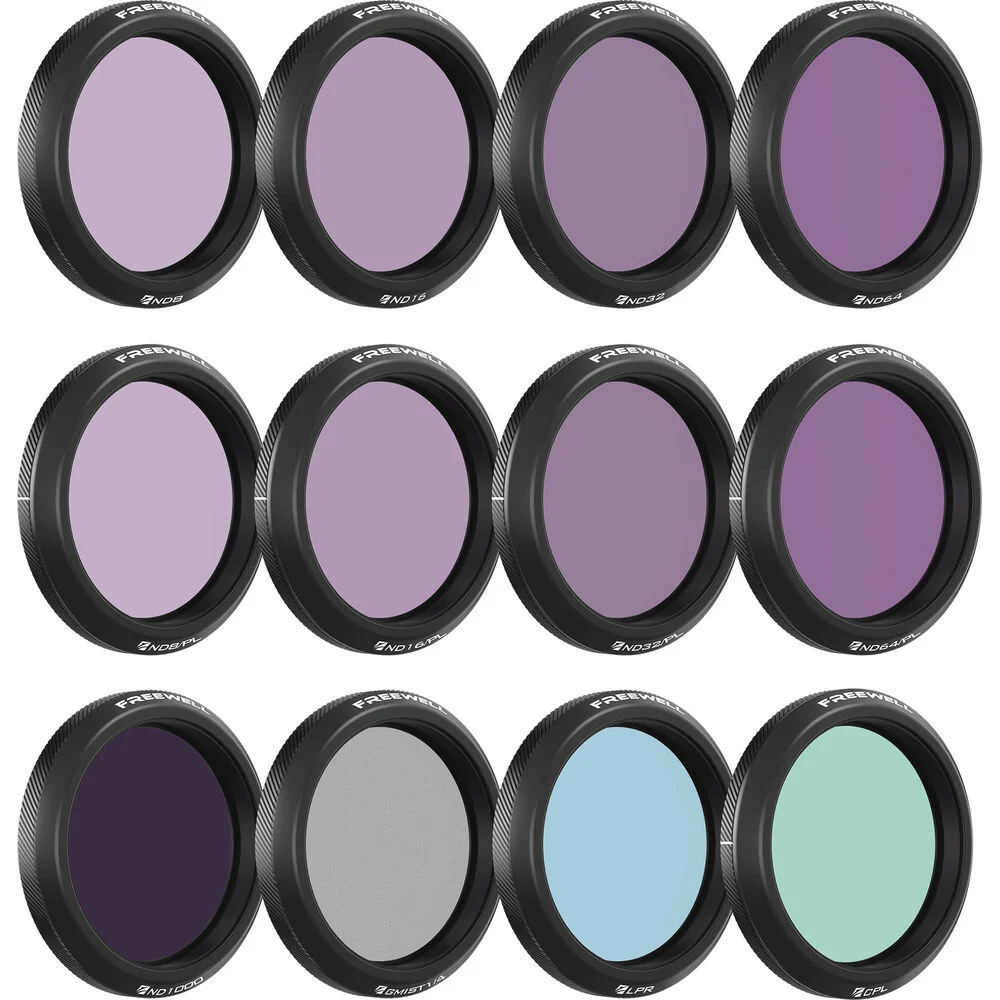 Freewell DJI Osmo Action 5 Pro Mega Filter Kit  (12-Pack)