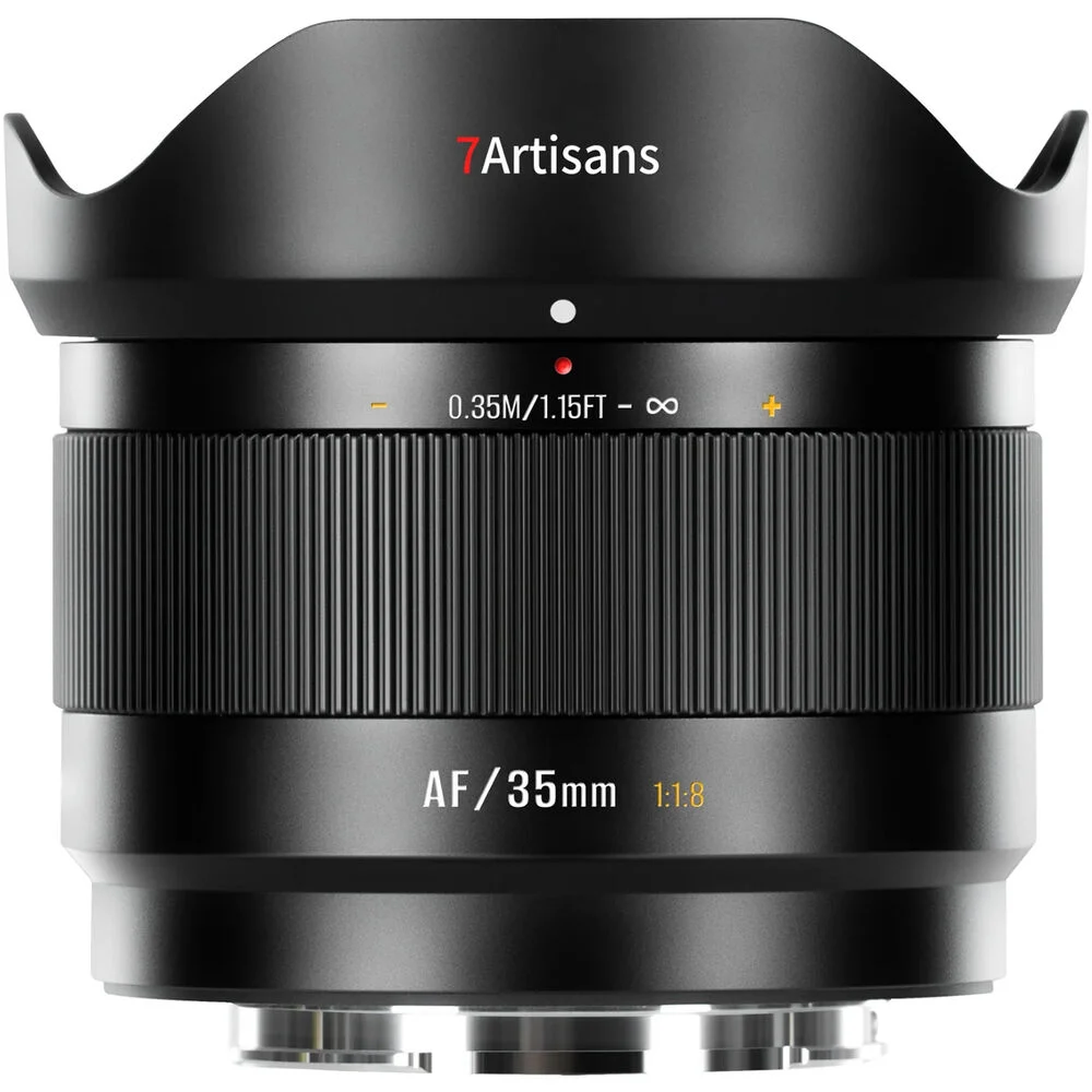 7Artisans AF 35mm F1.8 Sony (E Mount) APS-C Lens Siyah