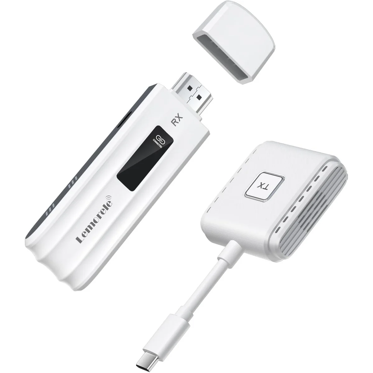 Lemorele P300 USB-C 1TX &amp; 1RX Wireless Görüntü Aktarıcı