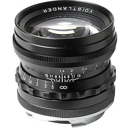 Voigtlander Nokton 50mm f/1.5 M-Mount Lens